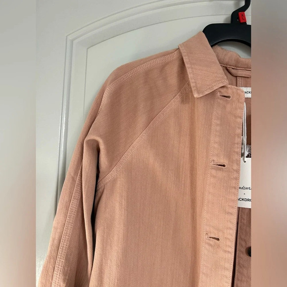 Madewell x Backdrop Studio Hours Oversized Chore Jacket, NWT size XS - Picture 6 of 12